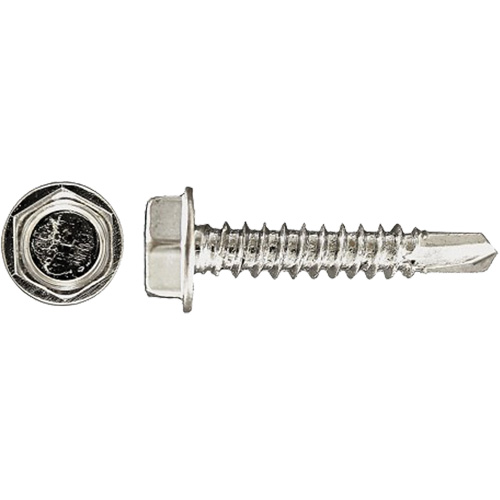Rondelle hexagonale auto-perc&eacute;e Drill-X, #14 x 1" lo, Zingu&eacute; R.M.G. Prévention