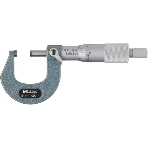 Micrometer, With Ratchet Stop, 0" - 1" R.M.G. Prévention