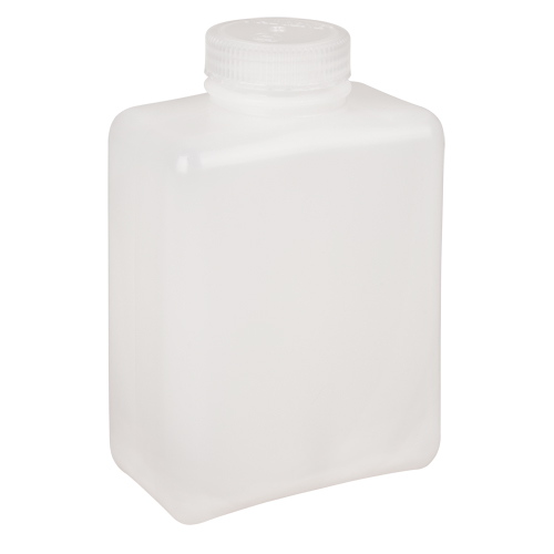 Bouteilles peu encombrantes &agrave; prise facile, Rectangulaire, 32 oz, Plastique R.M.G. Prévention