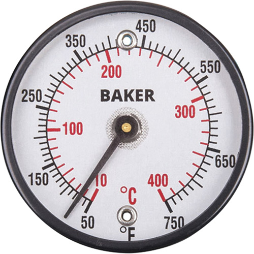 Surface Thermometers, Contact, Analogue, 50-750°F (10-400°C) R.M.G. Prévention
