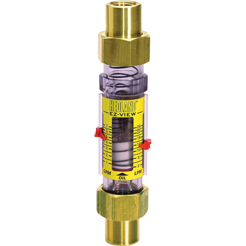 In-Line Flow Meter, Tube R.M.G. Prévention