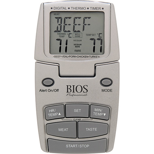 Thermom&egrave;tre &agrave; viande, Contact, Num&eacute;rique, 14-392°F (10-200°C) R.M.G. Prévention