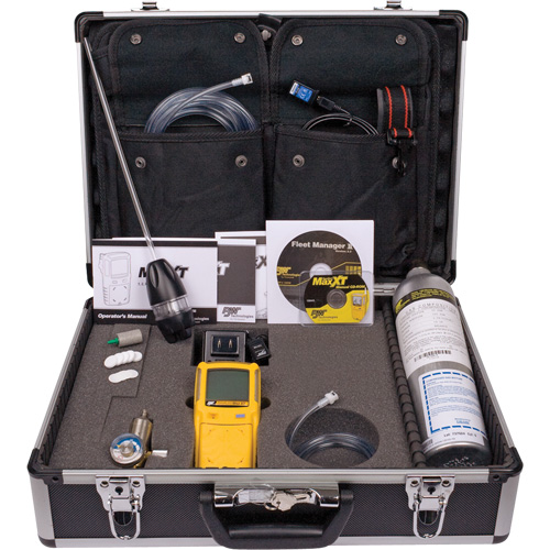 D&eacute;tecteurs multi-gaz XT II BW - Trousse standard pour espace clos, 4 Gaz, CO/H2S/LIE/O2 R.M.G. Prévention
