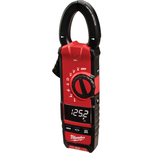 HVAC/R Clamp Meter, AC/DC Voltage, AC/DC Current R.M.G. Prévention