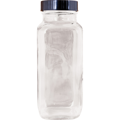 Bouteille, Carr&eacute;e, 8 fl. Oz., Verre R.M.G. Prévention