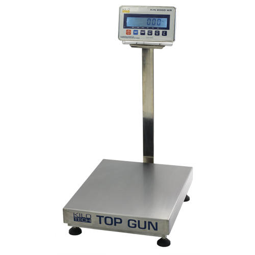 Balances &agrave; plateau &eacute;lectroniques Top Gun, 18" lo x 12" la, Capacit&eacute; de 300 lb R.M.G. Prévention