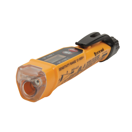 Non-Contact Voltage Tester with Infrared Thermometer R.M.G. Prévention