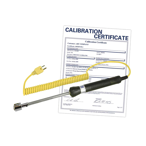 Sonde thermocouple de surface avec certificat de calibration, 500 °C (932°F) Temp. max. R.M.G. Prévention