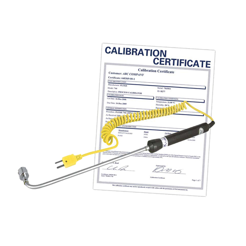 Right Angle Thermocouple Surface Probe (includes ISO Certificate), 500 °C (932°F) Max. Temp. R.M.G. Prévention