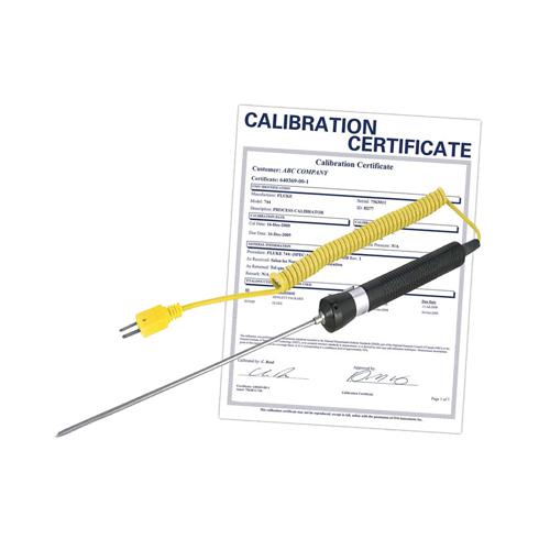 Needle Tip Thermocouple Probe (includes ISO Certificate), 600 °C (1112°F) Max. Temp. R.M.G. Prévention
