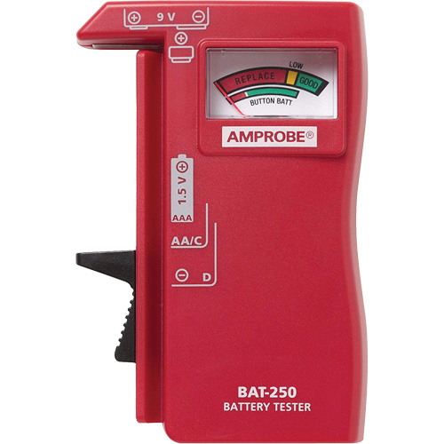 BAT-250 Battery Tester R.M.G. Prévention