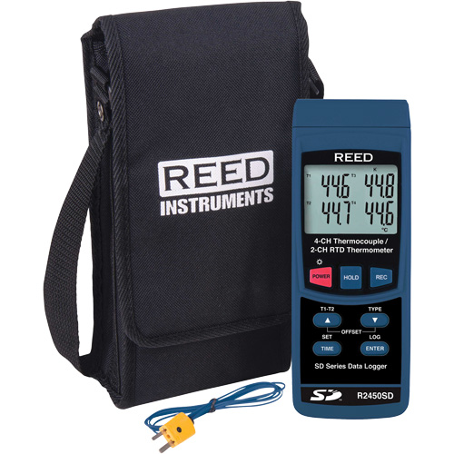 Data Logging Thermocouple Thermometer R.M.G. Prévention