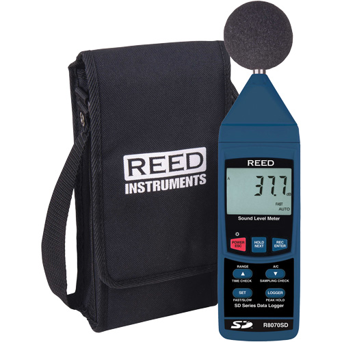 Sound Level Meter, 30 - 130 dB Measuring Range R.M.G. Prévention