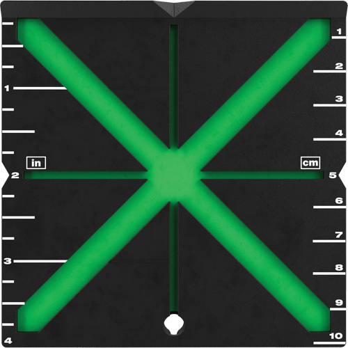 Responsive Laser Alignment Target R.M.G. Prévention