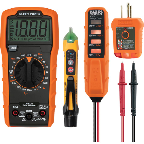 Digital Multimeter Electrical Test Kit R.M.G. Prévention