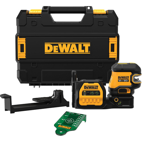 20V MAX* XR&reg; 2 Spot Green Line Laser Kit R.M.G. Prévention