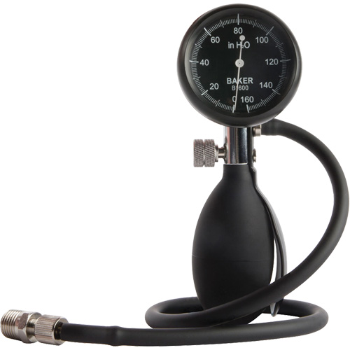 Calibrateur de pression &agrave; poire &agrave; soupape R.M.G. Prévention