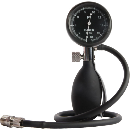Squeeze Bulb Pressure Calibrator R.M.G. Prévention