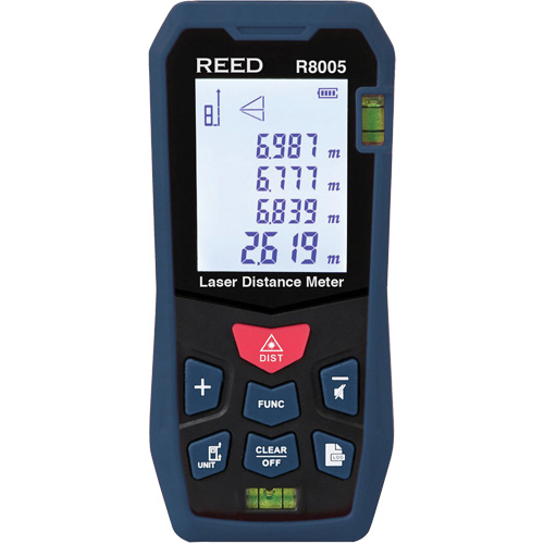 T&eacute;l&eacute;m&egrave;tre laser, 0' - 164' (0 m - 50 m) Gamme de mesure, Num&eacute;rique (&eacute;lectronique) R.M.G. Prévention