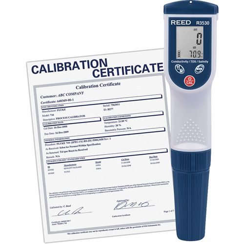 Indicateur de conductivit&eacute;/MDT/salinit&eacute; R.M.G. Prévention