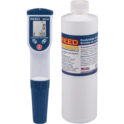 Conductivity/TDS/Salinity Meter & Solution Kit R.M.G. Prévention