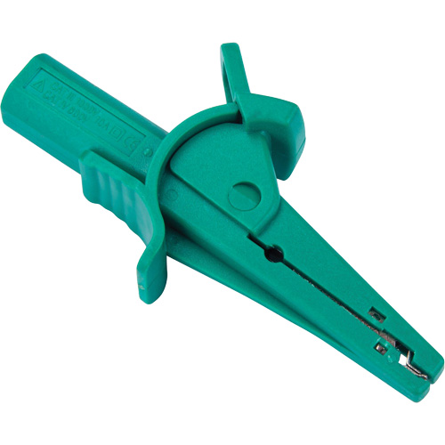 Green Alligator Clip for R5002 High Voltage Insulation Tester R.M.G. Prévention