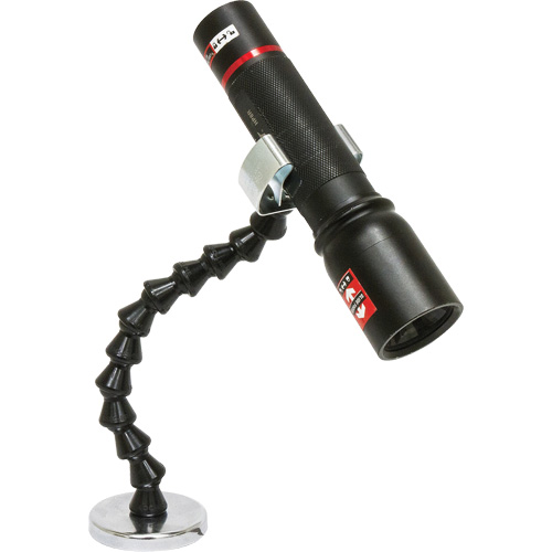 Support magn&eacute;tique flexible pour lampe de poche R.M.G. Prévention