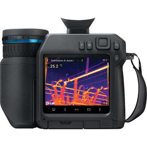 Cam&eacute;ra infrarouge haute performance &agrave; main T865 avec objectif de 24° , 640 x 480 pixels, -40° - 2000°C (-40° - 3632°F), 40 mk R.M.G. Prévention