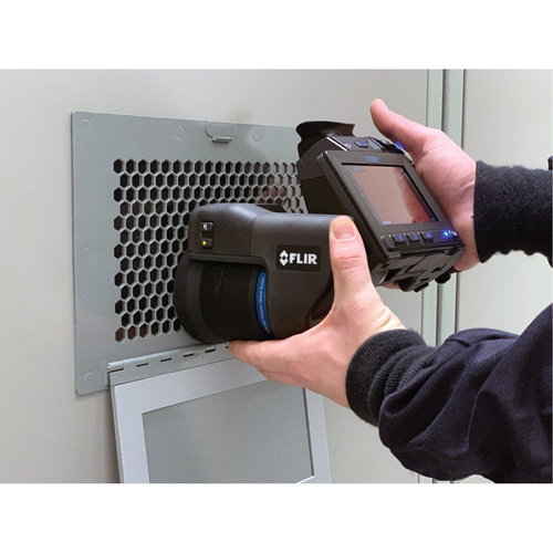 Cam&eacute;ra d'imagerie thermique T1010 HD avec objectif de 45°, 800 x 480 pixels, -40° - 650°C (-40° - 1202°F), 25 mK R.M.G. Prévention