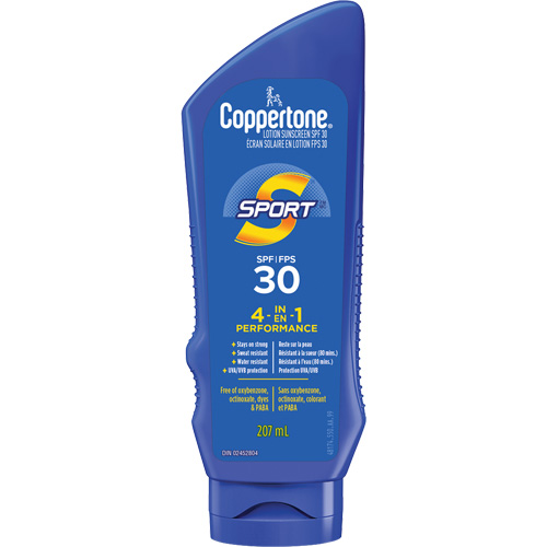 Cr&egrave;me solaire 4 en 1 Sport, FPS 30, Lotion R.M.G. Prévention
