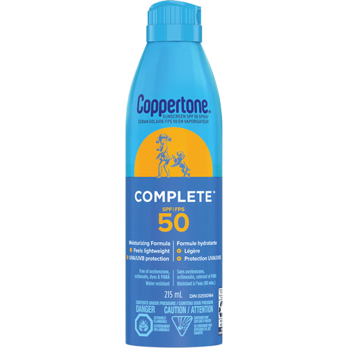 Sport&reg; Water Resistant Sunscreen, SPF 50, Aerosol R.M.G. Prévention