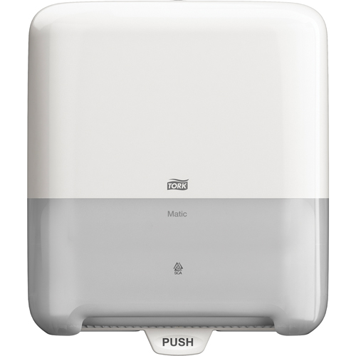 Distributeurs m&eacute;caniques Elevation Matic, Sans contact, 13,3" la x 8" p x 14,6" h R.M.G. Prévention