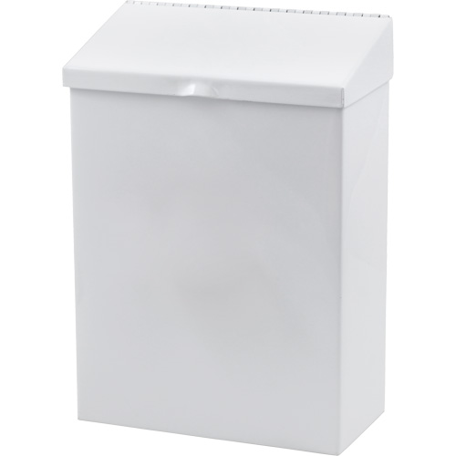 R&eacute;cipient en m&eacute;tal pour les produits menstruels Health Gards R.M.G. Prévention