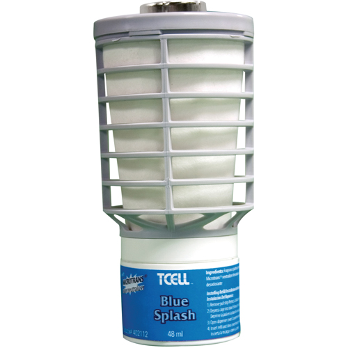 T-Cell&reg; Continuous Odour Control Systems - Refill, Blue Splash, Cartridge R.M.G. Prévention