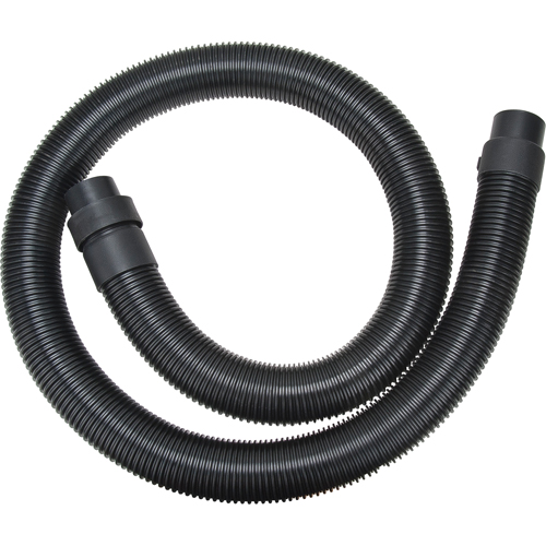 Tuyau souple de 7' pour r&eacute;servoir nervur&eacute; pour aspirateurs industriels en acier inoxydable pour d&eacute;chets secs/humides R.M.G. Prévention