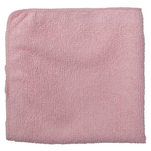 Light-Duty Cleaning Cloth, Microfibre, Red R.M.G. Prévention