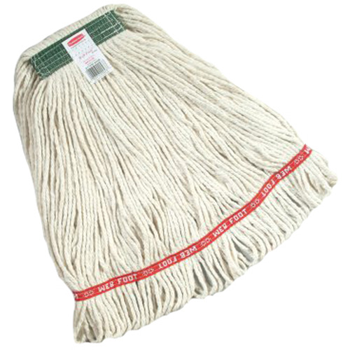 Vadrouille mouill&eacute;e Super Stitch, Finition de plancher, Coton, 24 oz, Style Boucle R.M.G. Prévention