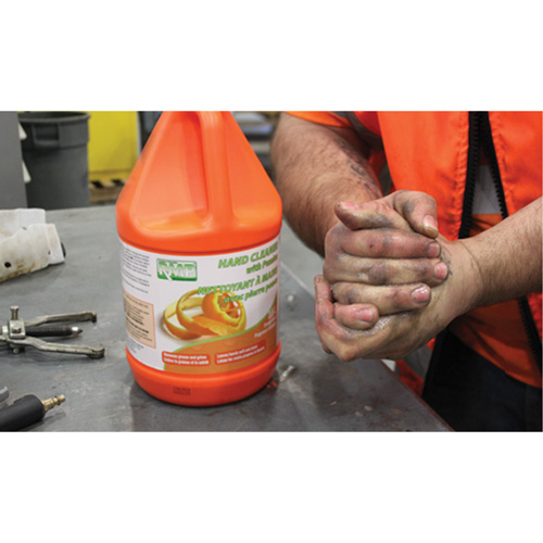Nettoyant pour les mains &agrave; l'orange, Pierre ponce, 3,6 L, Cruche, Orange R.M.G. Prévention
