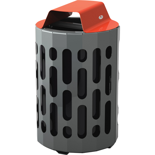 R&eacute;cipients &agrave; d&eacute;chets 2020 Stingray, M&eacute;tal, 42 gal. US R.M.G. Prévention