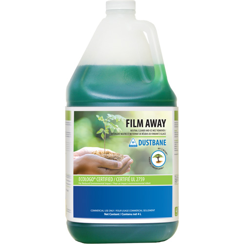Film Away Neutral Detergent and Ice Melt Remover, Jug, 4 L R.M.G. Prévention