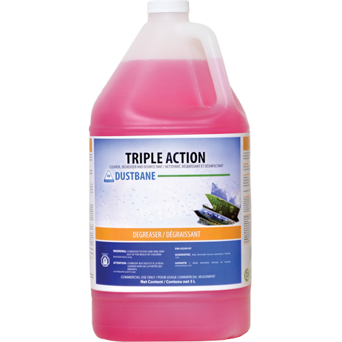 Triple Action - Cleaner, Degreaser, and Disinfectant, 5 L, Jug R.M.G. Prévention