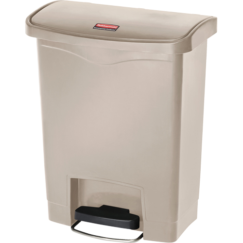 Contenant &agrave; d&eacute;chets Slim Jim , R&eacute;sine, Capacit&eacute; 8 gal. US R.M.G. Prévention