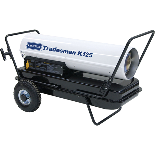 Tradesman&reg; Forced Air Heater, Fan, Kerosene, 125,000 BTU/H R.M.G. Prévention