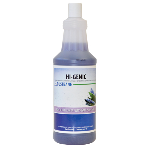 Hi-Genic Bathroom Cleaner and Sanitizer, 1 L, Bottle R.M.G. Prévention