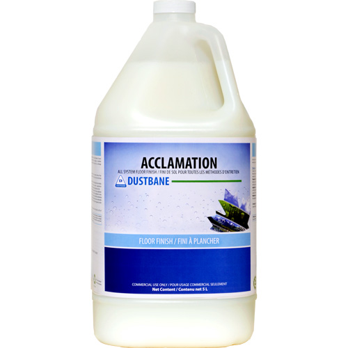 Acclamation All-System Floor Finish, 5 L, Jug R.M.G. Prévention