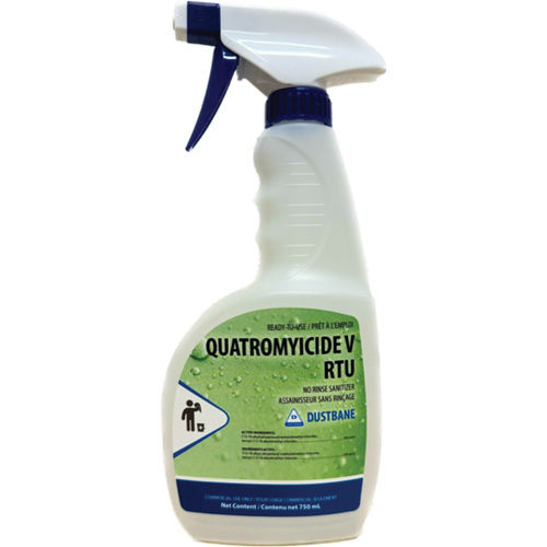 Quatromyicide II Liquid Germicide, 750 ml, Trigger Bottle R.M.G. Prévention