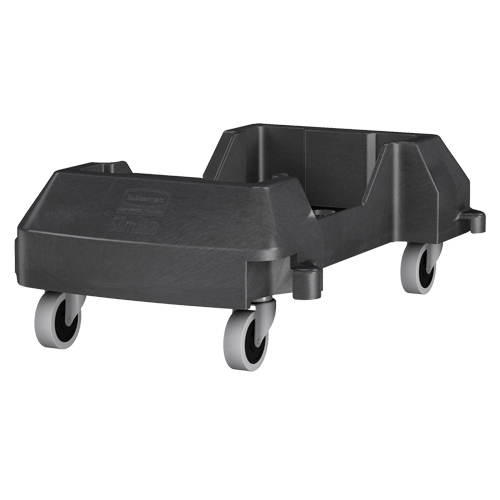 Slim Jim&reg; Trolley, Polypropylene, Black, Fits: 11" x 20" R.M.G. Prévention