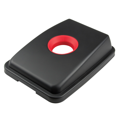 Waste Classification - Lid, Open Lid, Plastic, Fits Container Size: 17-1/4" x 12-1/2" R.M.G. Prévention
