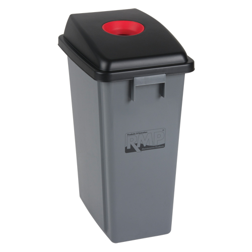 Recycling & Garbage Bin, Plastic, 16 US gal. R.M.G. Prévention