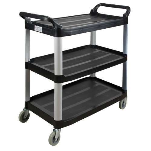 Utility Cart, 3 Tiers, 19-3/4" x 37-1/2" x 40-1/4", 250 lbs. Capacity R.M.G. Prévention